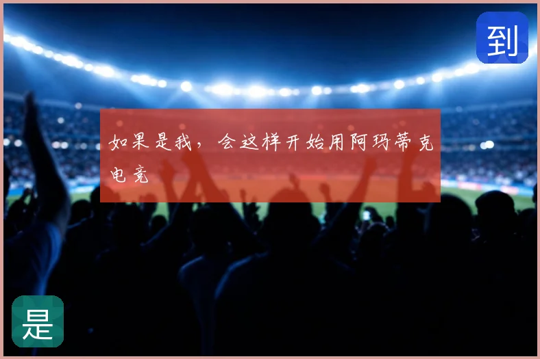 如果是我,会这样开始用阿玛蒂克电竞